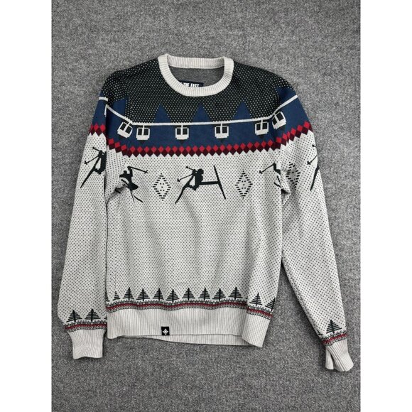 Ski The East Other - Ski The East Sweater Mens Medium Winter Pullover Nordic Skiing Ski Lift Crewneck